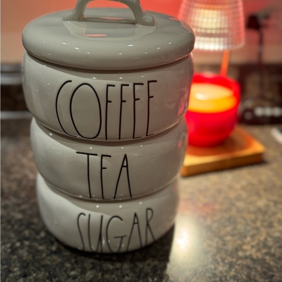 Rae Dunn Coffee, Tea ,and Sugar Set - Picture 8 of 9